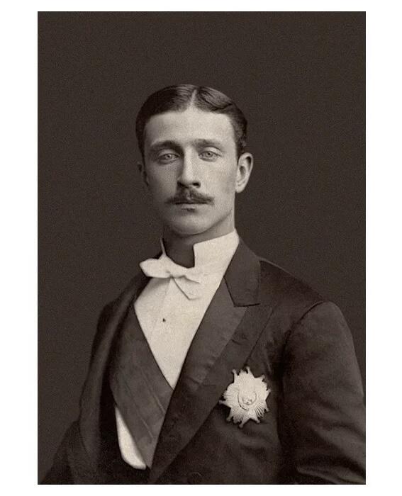 法国1874年 皇太子拿破仑四世高浮雕精制大铜章 45MM