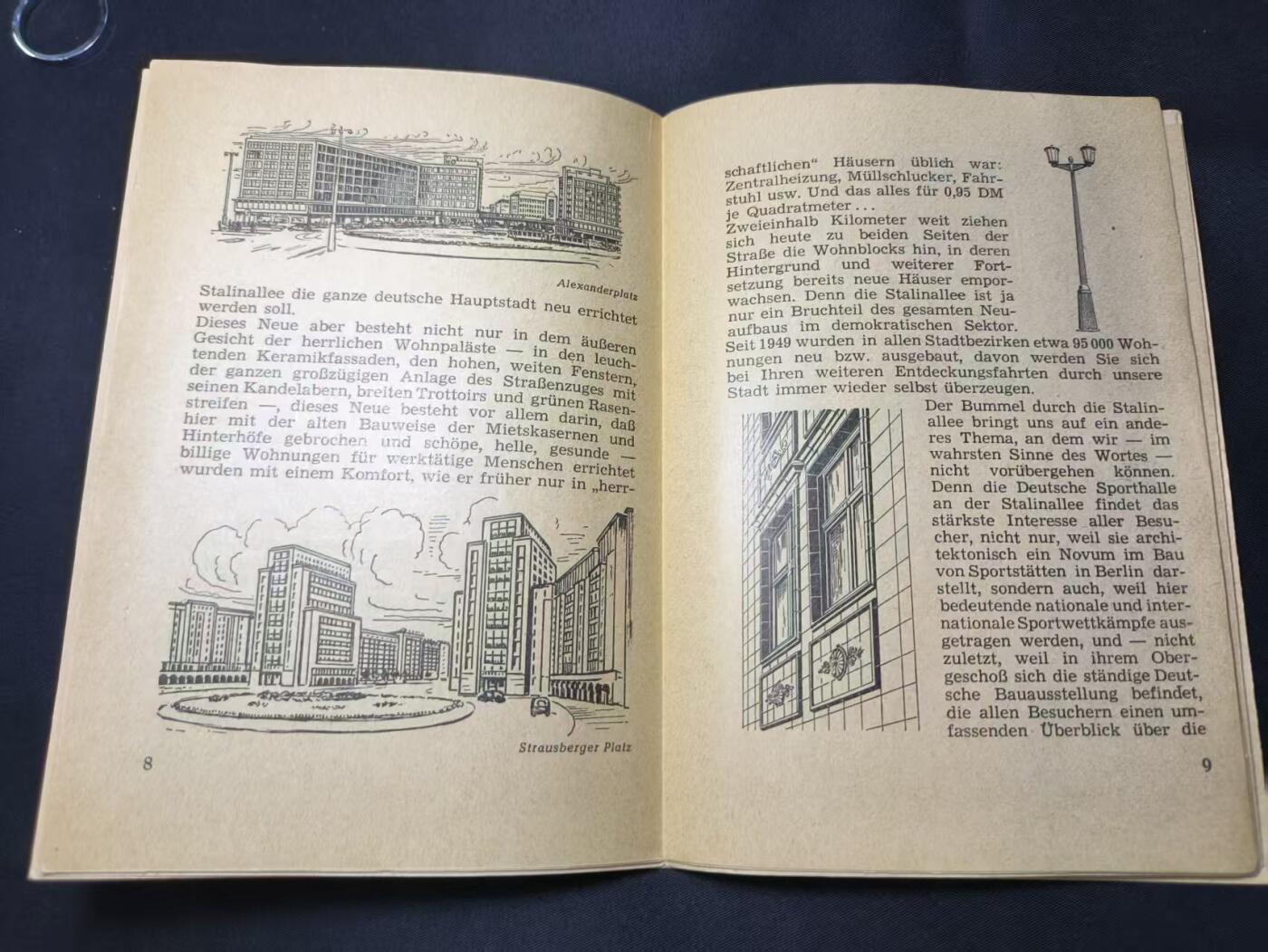 云宸嘉赏-勋臻佳藏四月精品甄选场次（低佣 一元一手） 冷战时期 民主德国官方旅行宣传册--欢迎来到德意志民主共和国