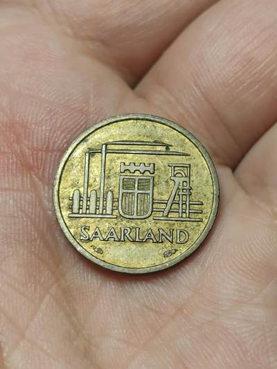 2026年第四十一场(总第二百一十场）外国好品散币场(免佣金) - 法占德国萨尔州1954单年份10法郎