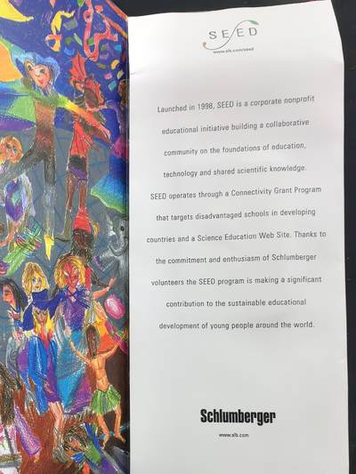 中国集卡电话磁卡专场拍卖(五十六) 斯伦贝谢2001新年IC智能透明卡1全带册