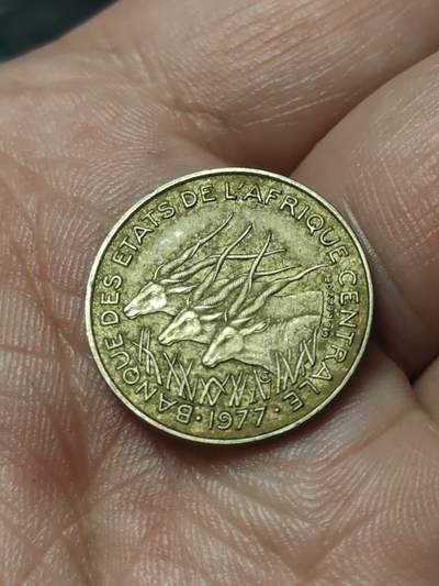 2026年第四十一场(总第二百一十场）外国好品散币场(免佣金) - 中非国家联盟1977年5法郎(Dolphin –海豚标)