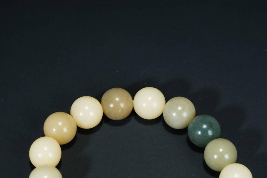 上海都达杂项专场六十六【全场包邮】 多彩菩提圆珠手串63-93