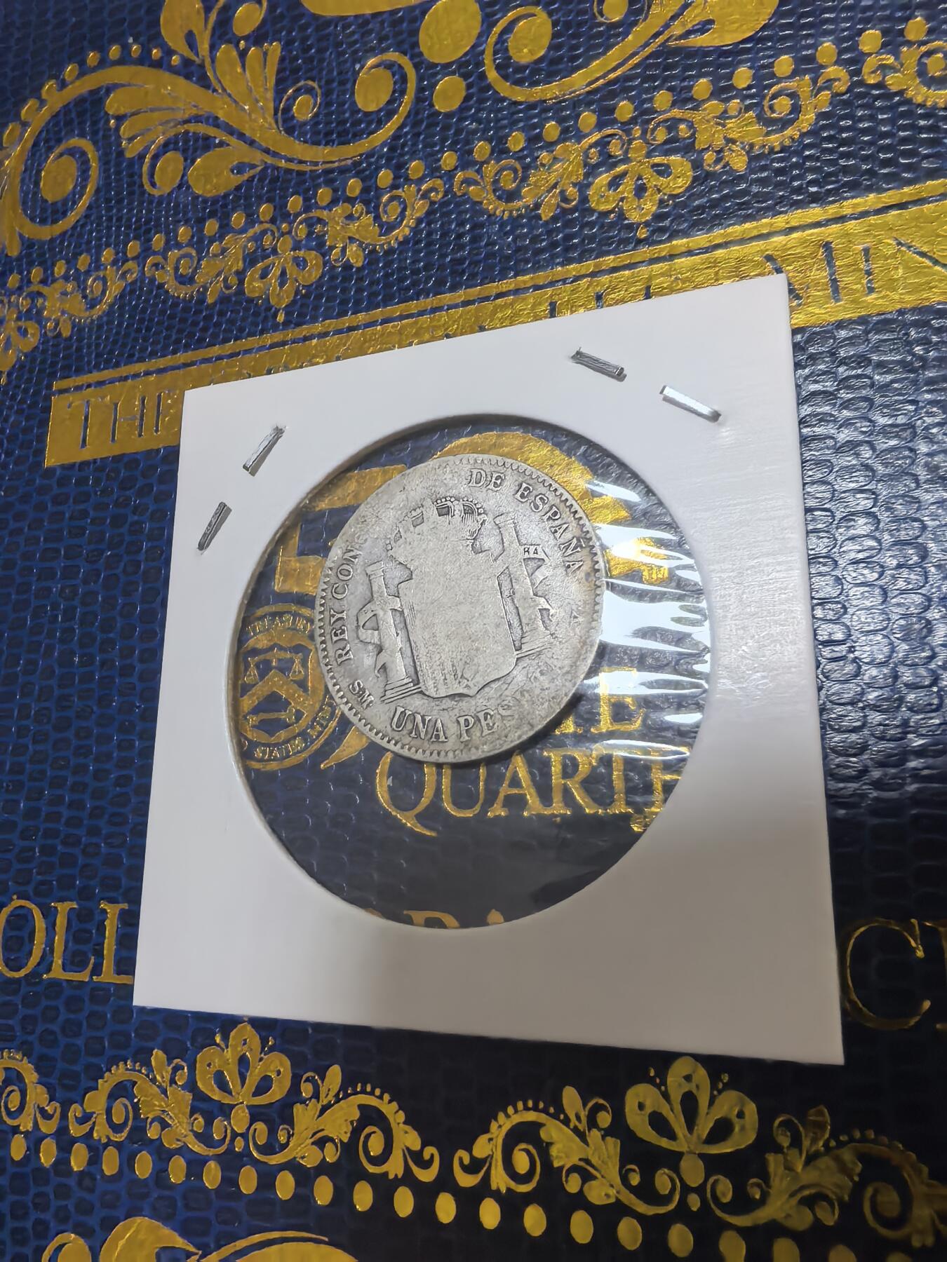 长老汇马年精选第十六场拍卖 1900西班牙阿方索十三世1比塞塔银币，5克835银，马德里造币厂