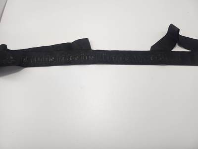 南水社第5次拍卖  二战德国海军第4岸防炮兵营水兵帽飘带 品相如图 有虫蛀痕迹 褪色