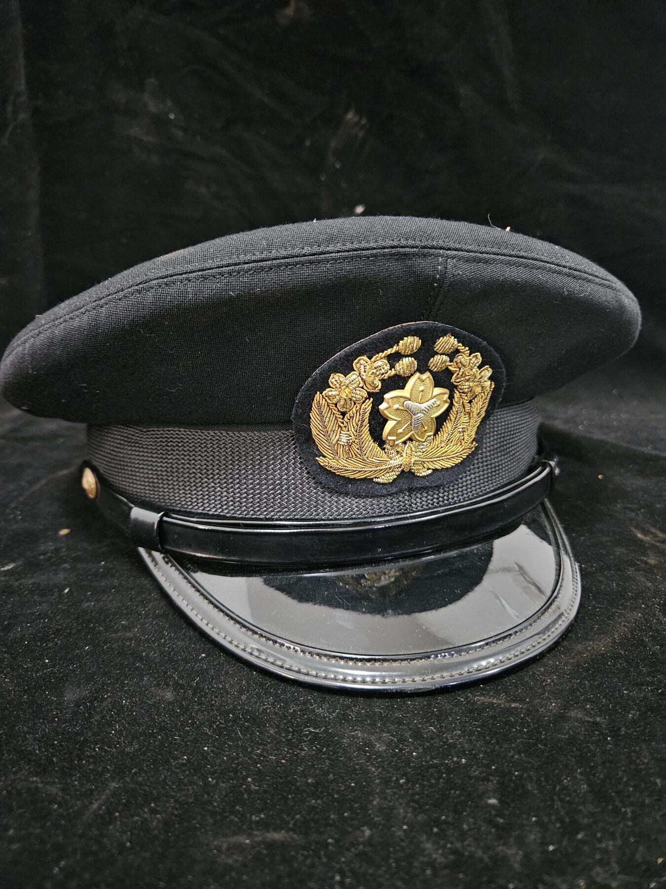 0元起拍勋章 第344期 咸鱼国勋章拍卖专场 4月8日（周三）下午6：00开始 日本消防团大檐帽 58CM