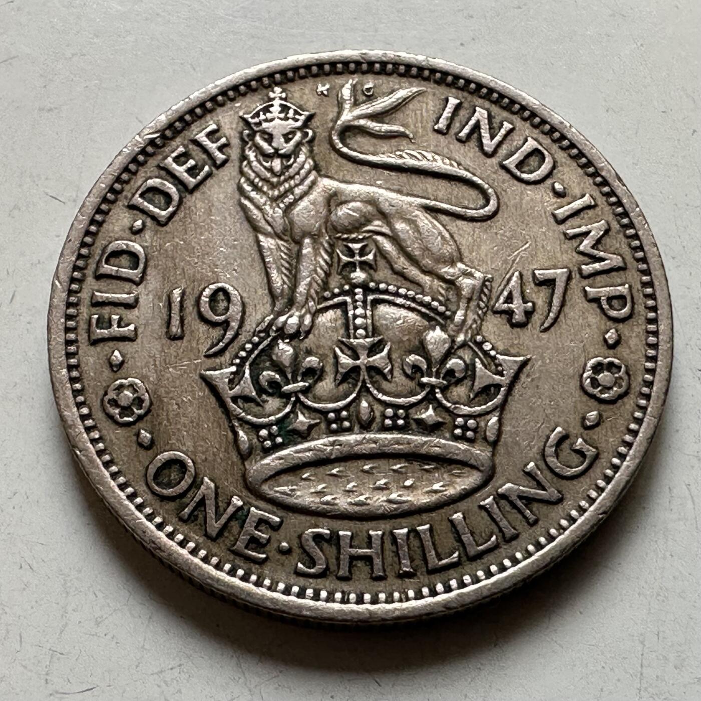 🌹外币初藏🌹🐯2026年第38场   每周二四六晚8️⃣点 世界钱币 英国1947年一先令