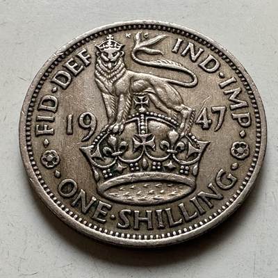 🌹外币初藏🌹🐯2026年第38场   每周二四六晚8️⃣点 世界钱币 - 英国1947年一先令