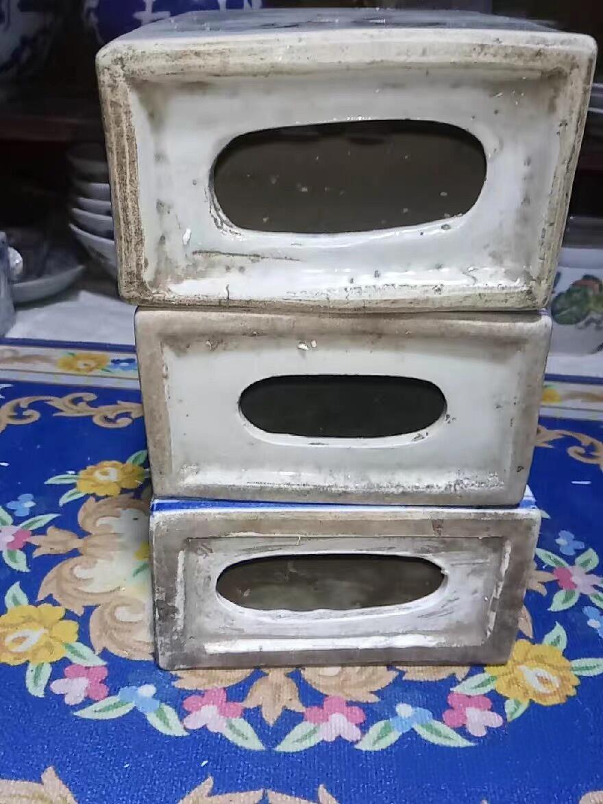 民国时期脉枕三个