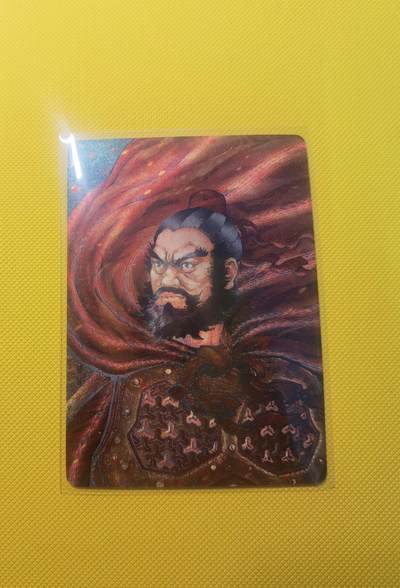 蜂潮卡牌  拍卖001期  小花瓣专场（4月10日  21点  截拍） - 小花瓣艺术文创  张飞  当阳桥  粗闪卡  限编：291/399