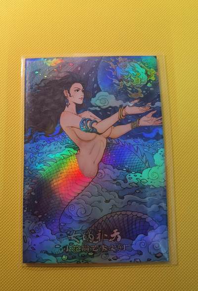 蜂潮卡牌  拍卖001期  小花瓣专场（4月10日  21点  截拍） - 小花瓣祖师爷  女娲补天  拍立得