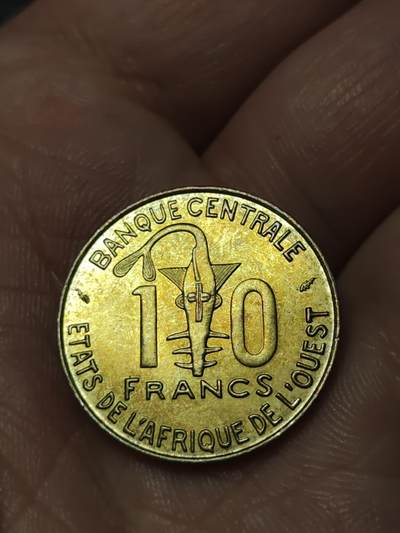 2026年第四十一场(总第二百一十场）外国好品散币场(免佣金) - 西非国家联盟1994年10法郎(第三版，Dolphin –海豚标)