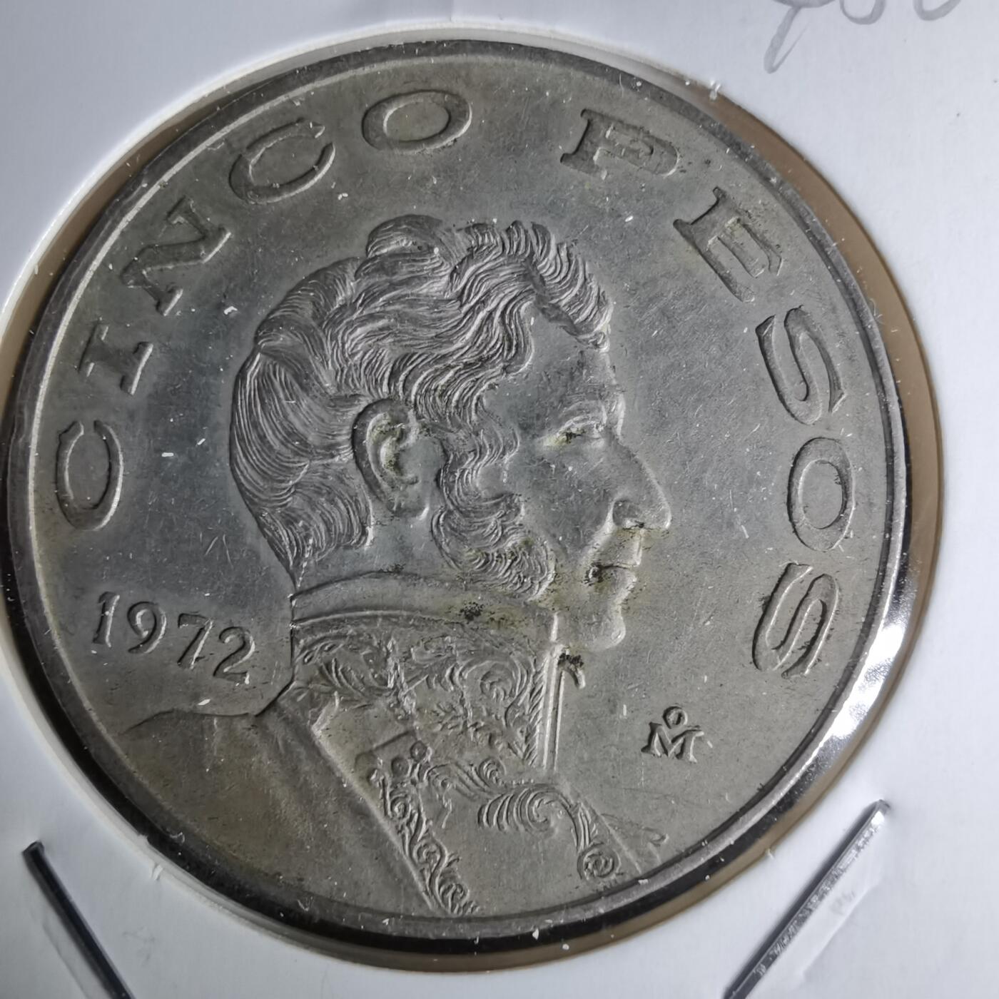 沼泽如烟--第1045场 墨西哥1972年5比索