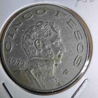 沼泽如烟--第1045场 - 墨西哥1972年5比索