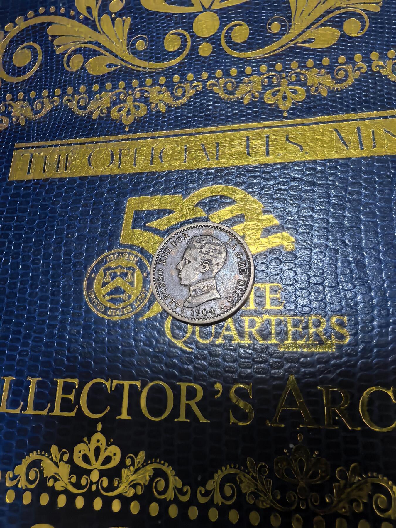 长老汇马年精选第十六场拍卖 1904西班牙阿方索十三世50分银币，2.5克835银（5）