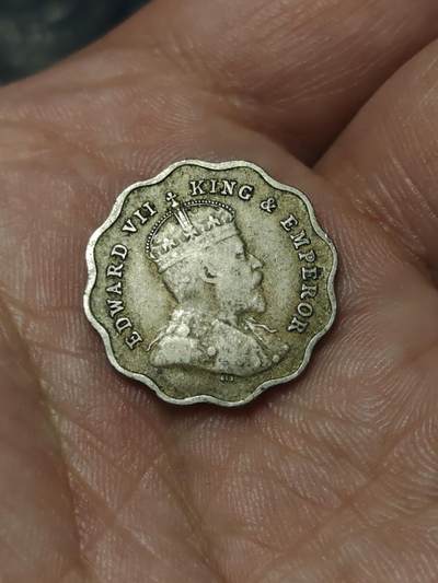 2026年第四十一场(总第二百一十场）外国好品散币场(免佣金) - 少见–英属印度1910年1安娜(爱德华七世逝世年，关门年)