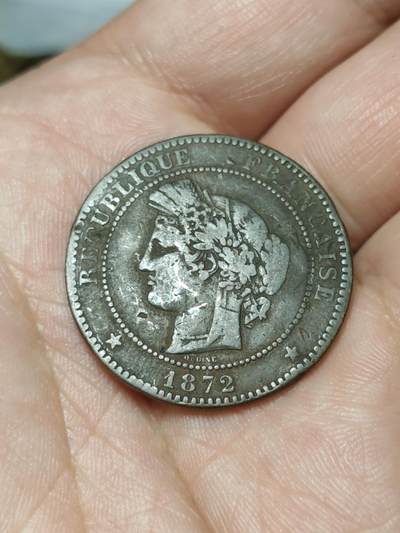 2026年第四十一场(总第二百一十场）外国好品散币场(免佣金) - 法兰西第三共和国1872年10生丁(第一版，A标巴黎造)