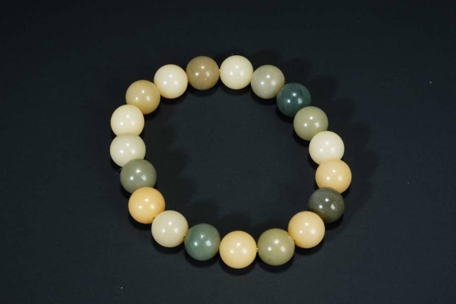 上海都达杂项专场六十六【全场包邮】 多彩菩提圆珠手串63-93