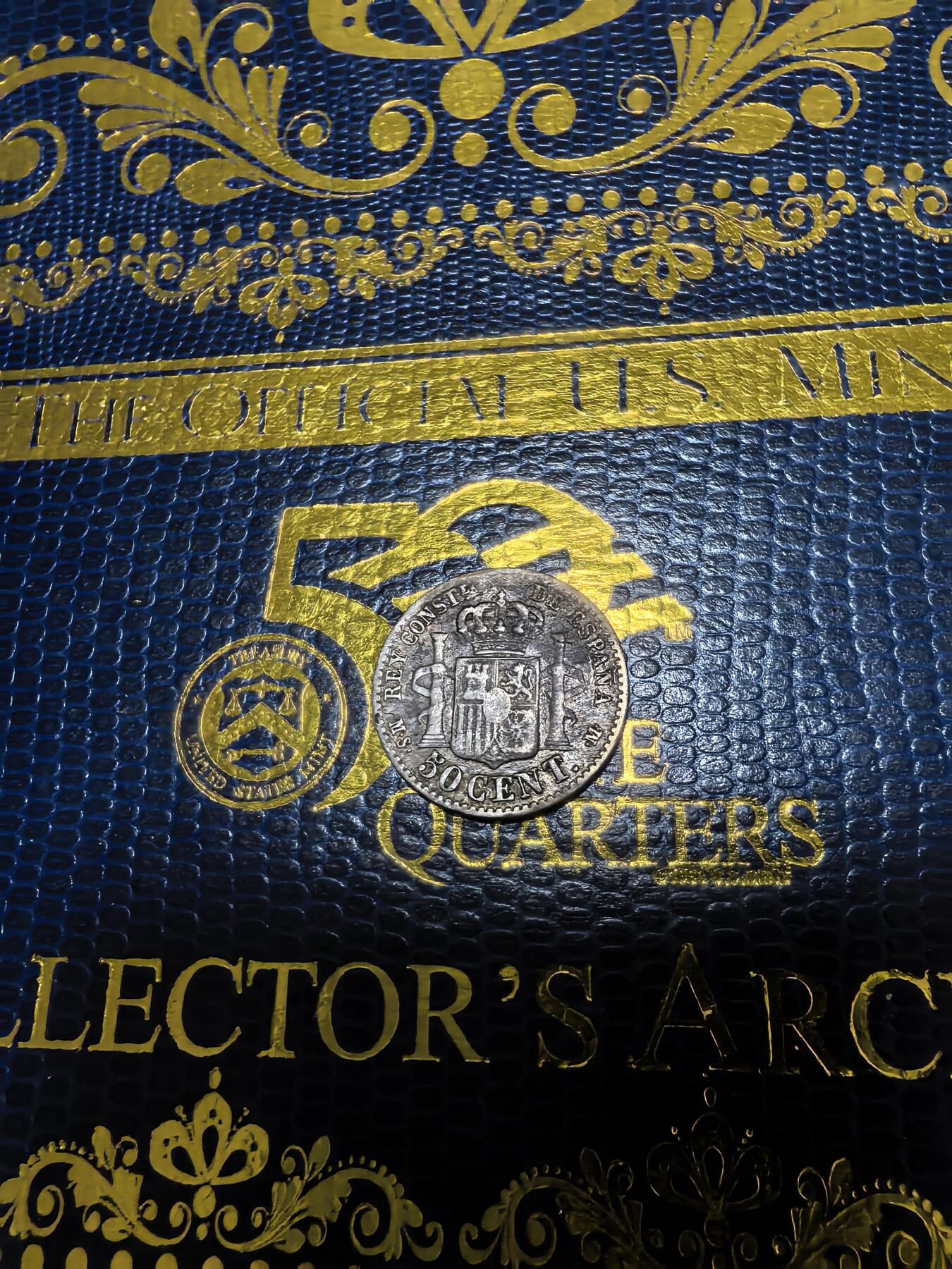 长老汇马年精选第十六场拍卖 1881西班牙阿方索十二世50分银币，2.5克835银（4）