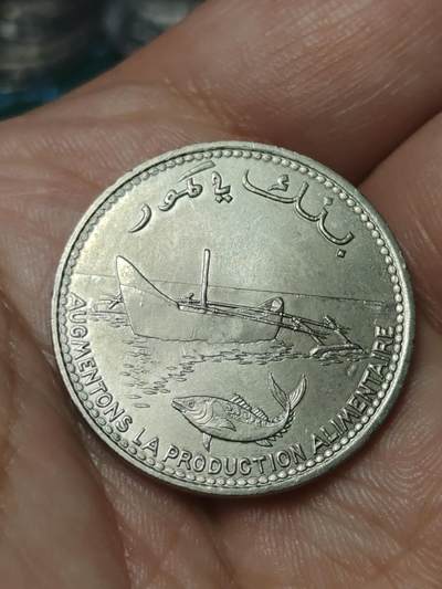 2026年第四十一场(总第二百一十场）外国好品散币场(免佣金) - 科摩罗🇰🇲1977单年份100法郎(第一版，Dolphin –海豚标)