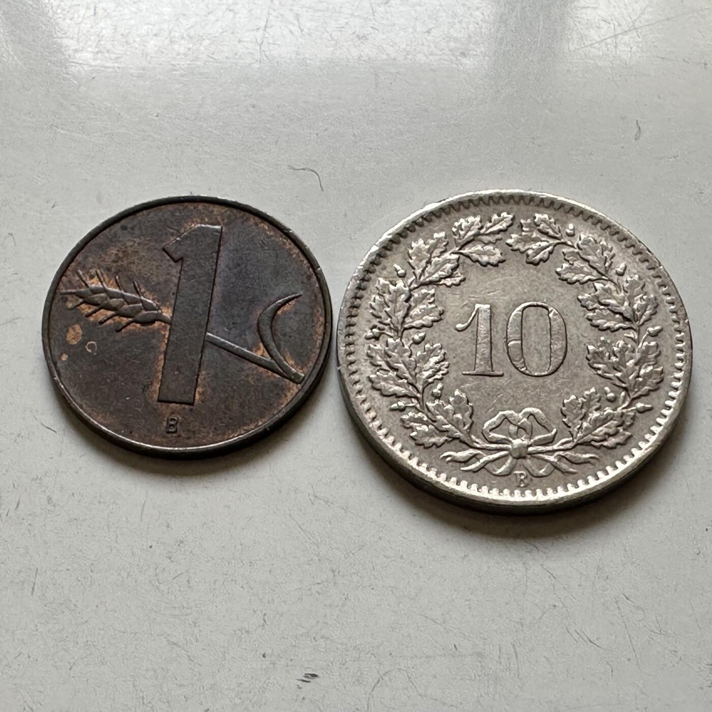 🌹外币初藏🌹🐯2026年第38场   每周二四六晚8️⃣点 世界钱币 瑞士两枚