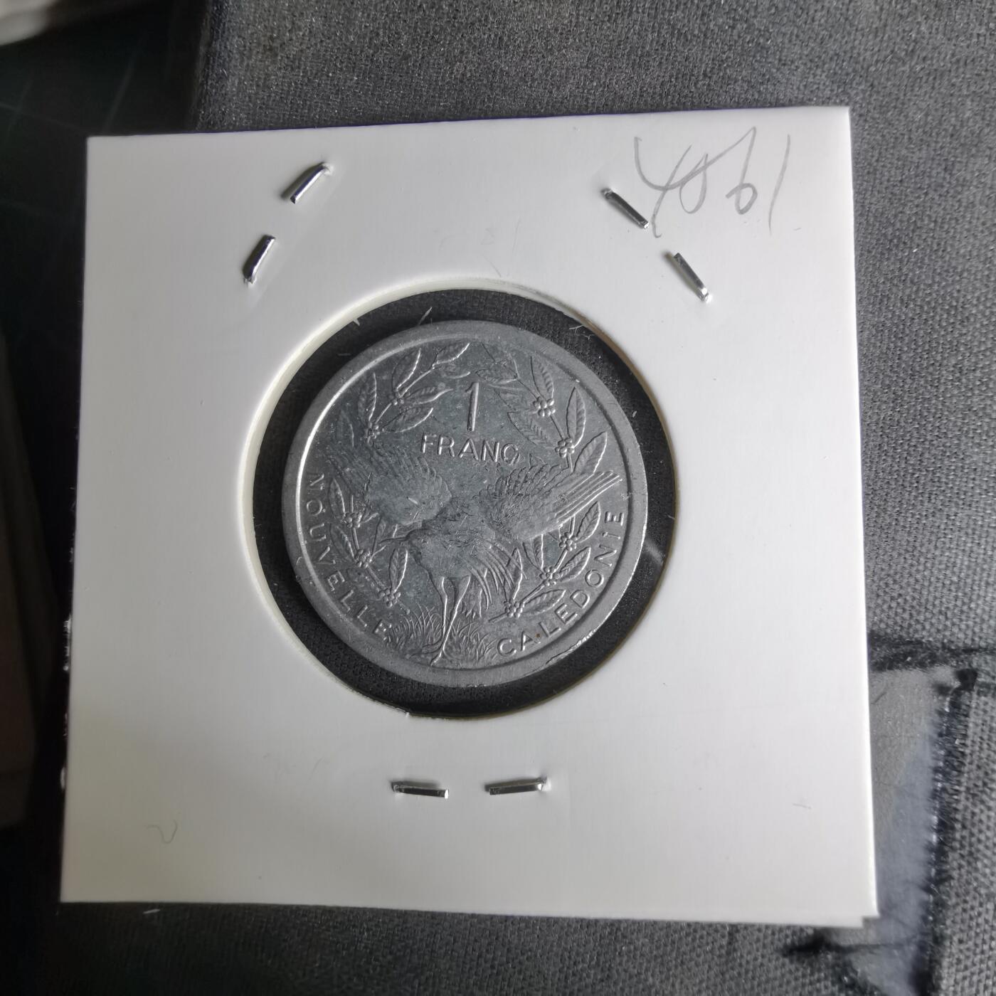 沼泽如烟--第1045场 法属新喀里多尼亚1983年1法郎