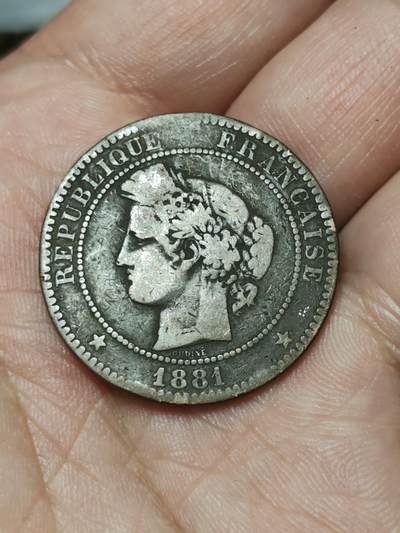 2026年第四十一场(总第二百一十场）外国好品散币场(免佣金) - 法兰西第三共和国1881年10生丁(第一版，A标巴黎造)