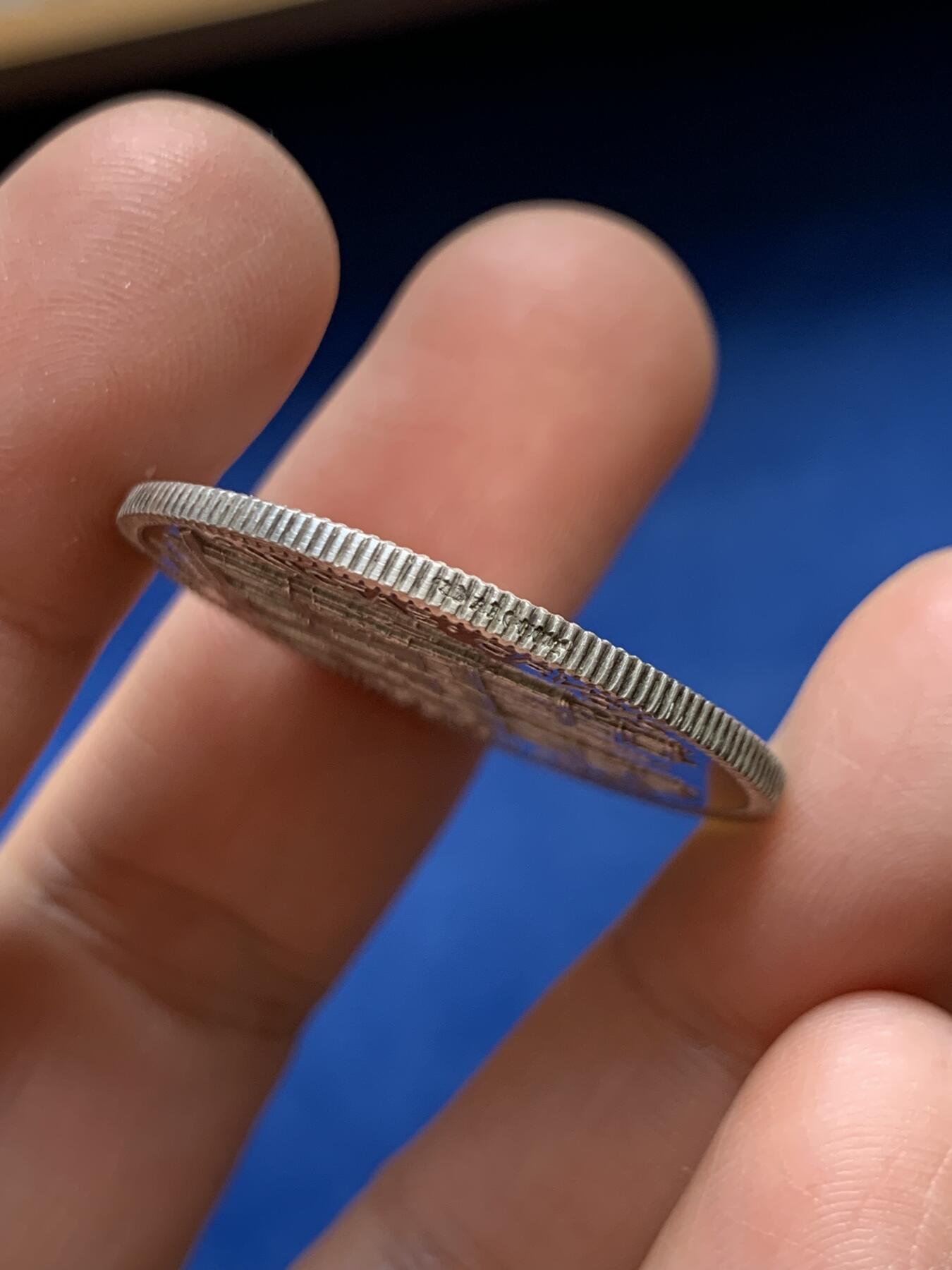 《竞宝斋》第477场 周日，周一 2场连拍 （全场包邮）欢迎送拍 法国圣十字学院银章，正面奥尔良大教堂，ARGENT，13.3克，32.2mm