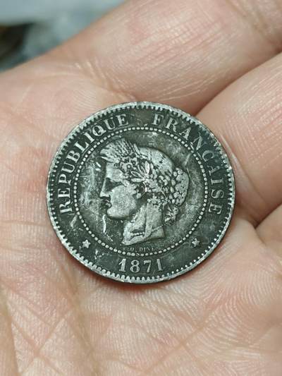2026年第四十一场(总第二百一十场）外国好品散币场(免佣金) - 法兰西第三共和国1871年5生丁(第一版，A标巴黎造)