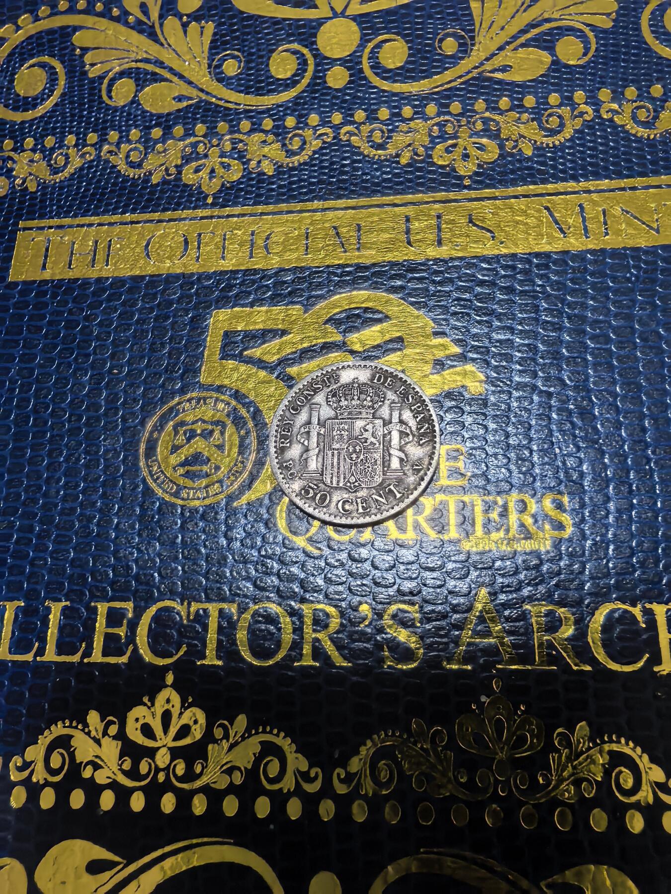 长老汇马年精选第十六场拍卖 1904西班牙阿方索十三世50分银币，2.5克835银（3）