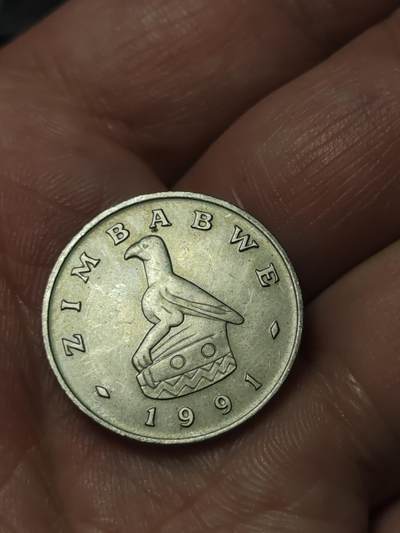 2026年第四十一场(总第二百一十场）外国好品散币场(免佣金) - 津巴布韦🇿🇼1991年20分(独立后首套流通硬币)