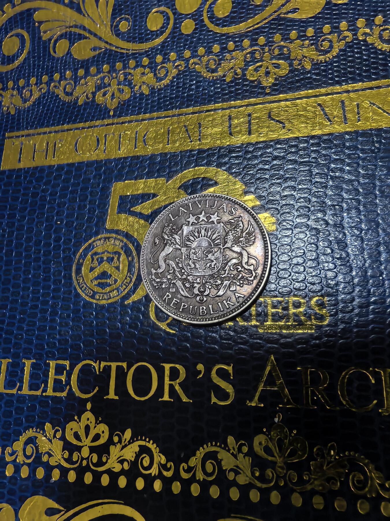 长老汇马年精选第十六场拍卖 1924拉脱维亚1拉特银币，5克835银