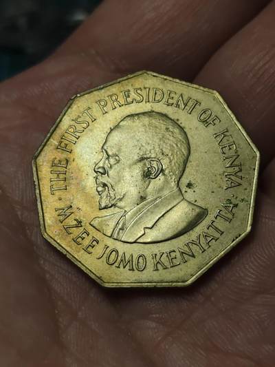 2026年第四十一场(总第二百一十场）外国好品散币场(免佣金) - 稀少品种–肯尼亚🇰🇪1973单年份5先令(独立10周年纪念币)