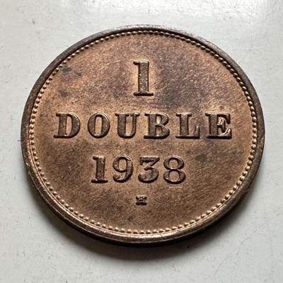 🌹外币初藏🌹🐯2026年第38场   每周二四六晚8️⃣点 世界钱币 - 根西岛1938年一道布