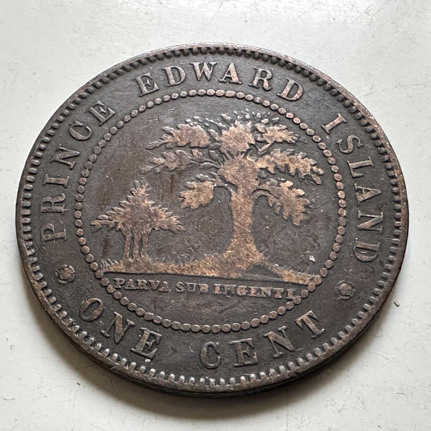 🌹外币初藏🌹🐯2026年第38场   每周二四六晚8️⃣点 世界钱币 加拿大1871年爱德华王子岛一分