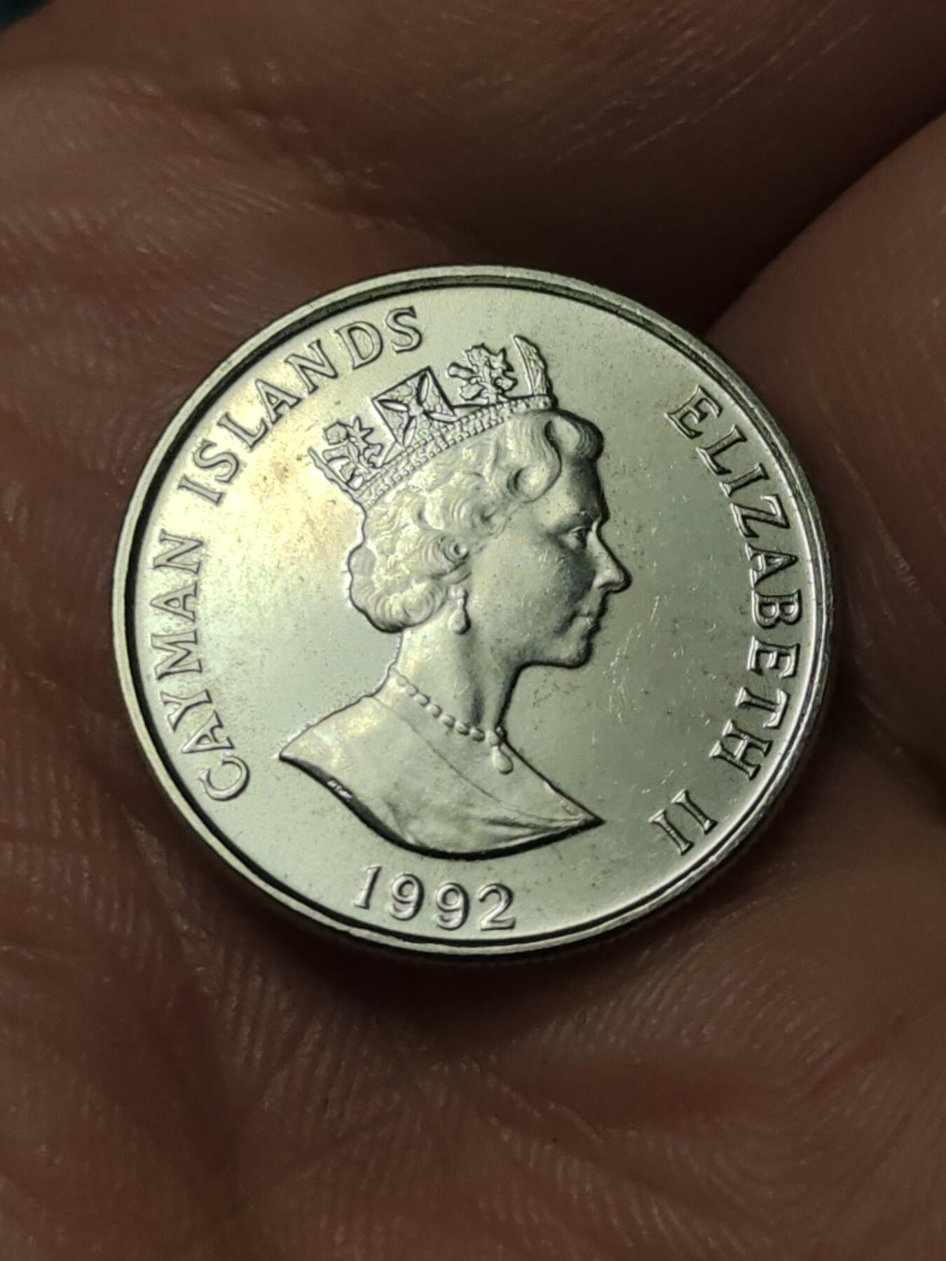 2026年第四十一场(总第二百一十场）外国好品散币场(免佣金) 开曼群岛🇰🇾1992年10分(伊丽莎白二世中年高冠)