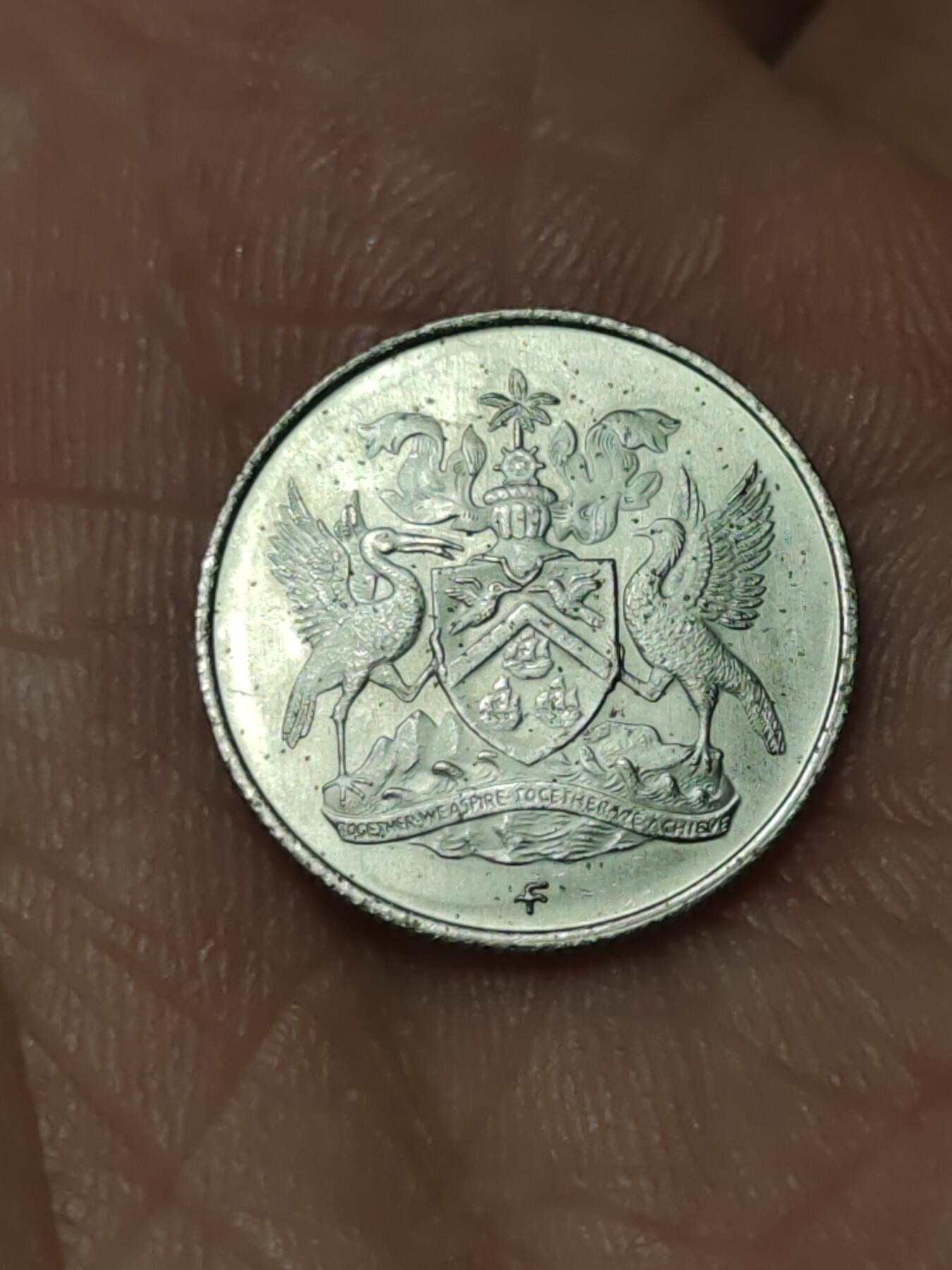 2026年第四十一场(总第二百一十场）外国好品散币场(免佣金) 少见好品–英属特立尼达和多巴哥1972单年份10分(第二版，发行量41000枚)