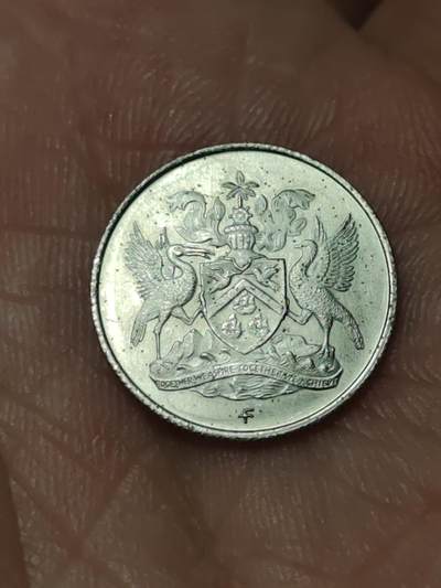 2026年第四十一场(总第二百一十场）外国好品散币场(免佣金) - 少见好品–英属特立尼达和多巴哥1972单年份10分(第二版，发行量41000枚)