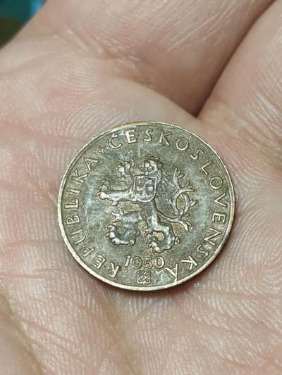 2026年第四十一场(总第二百一十场）外国好品散币场(免佣金) - 捷克斯洛伐克1950年20赫勒(二战前第二套第一版，青铜材质版)