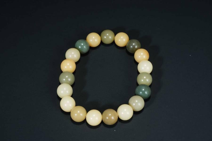 上海都达杂项专场六十六【全场包邮】 多彩菩提圆珠手串63-93