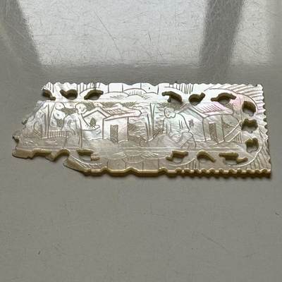 🌹外币初藏🌹🐯2026年第38场   每周二四六晚8️⃣点 世界钱币 - 清代十三行出口螺钿筹码（贝雕筹码）--7