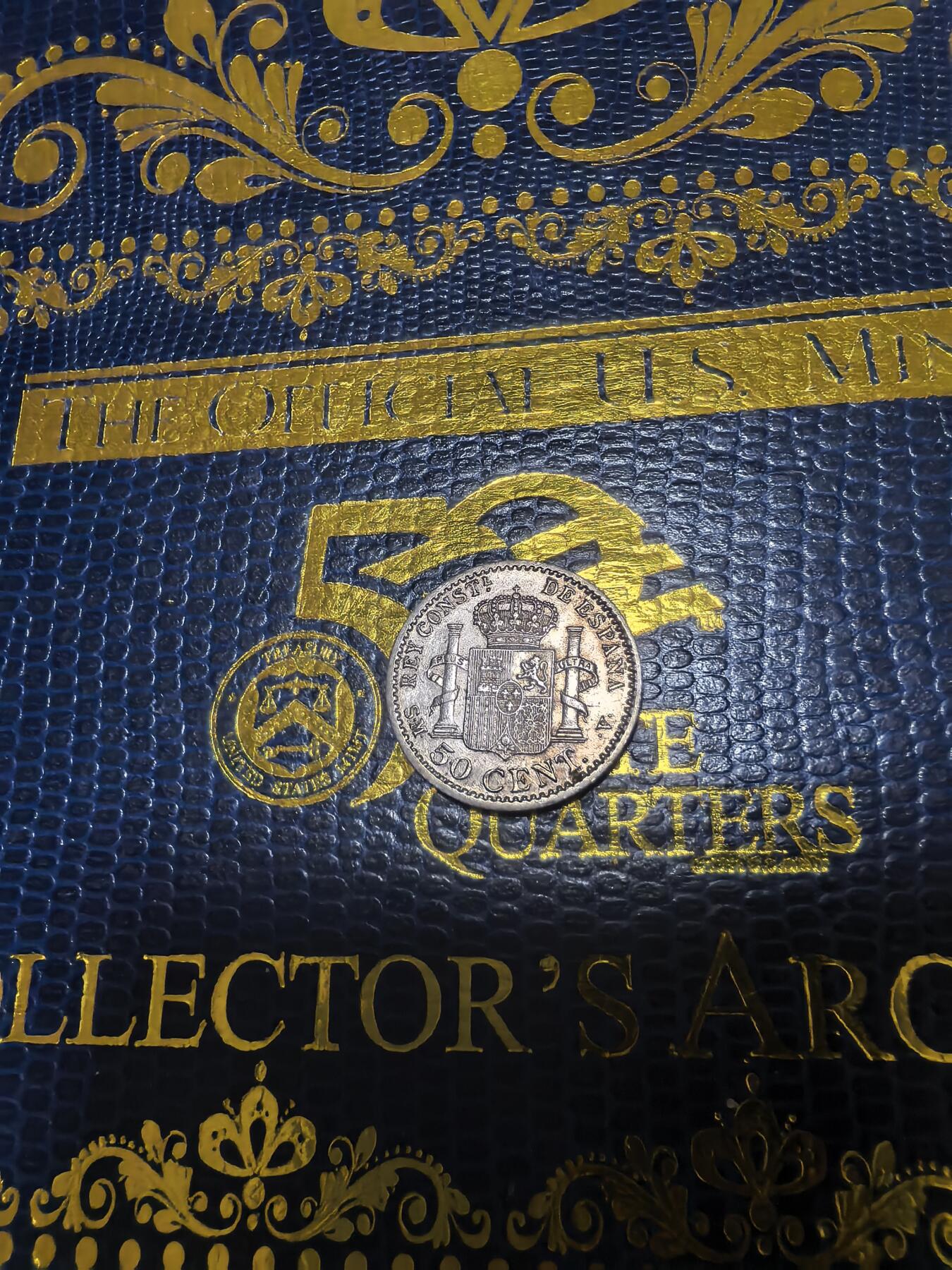 长老汇马年精选第十六场拍卖 1904西班牙阿方索十三世50分银币，2.5克835银（6）