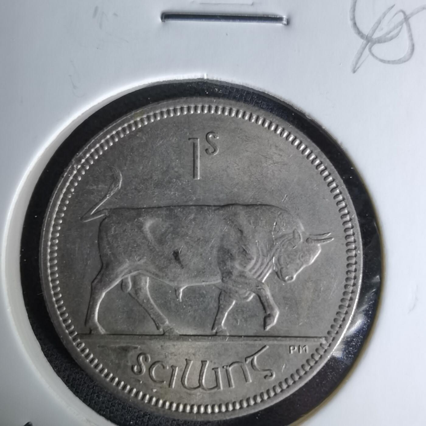 沼泽如烟--第1045场 爱尔兰1968年1先令