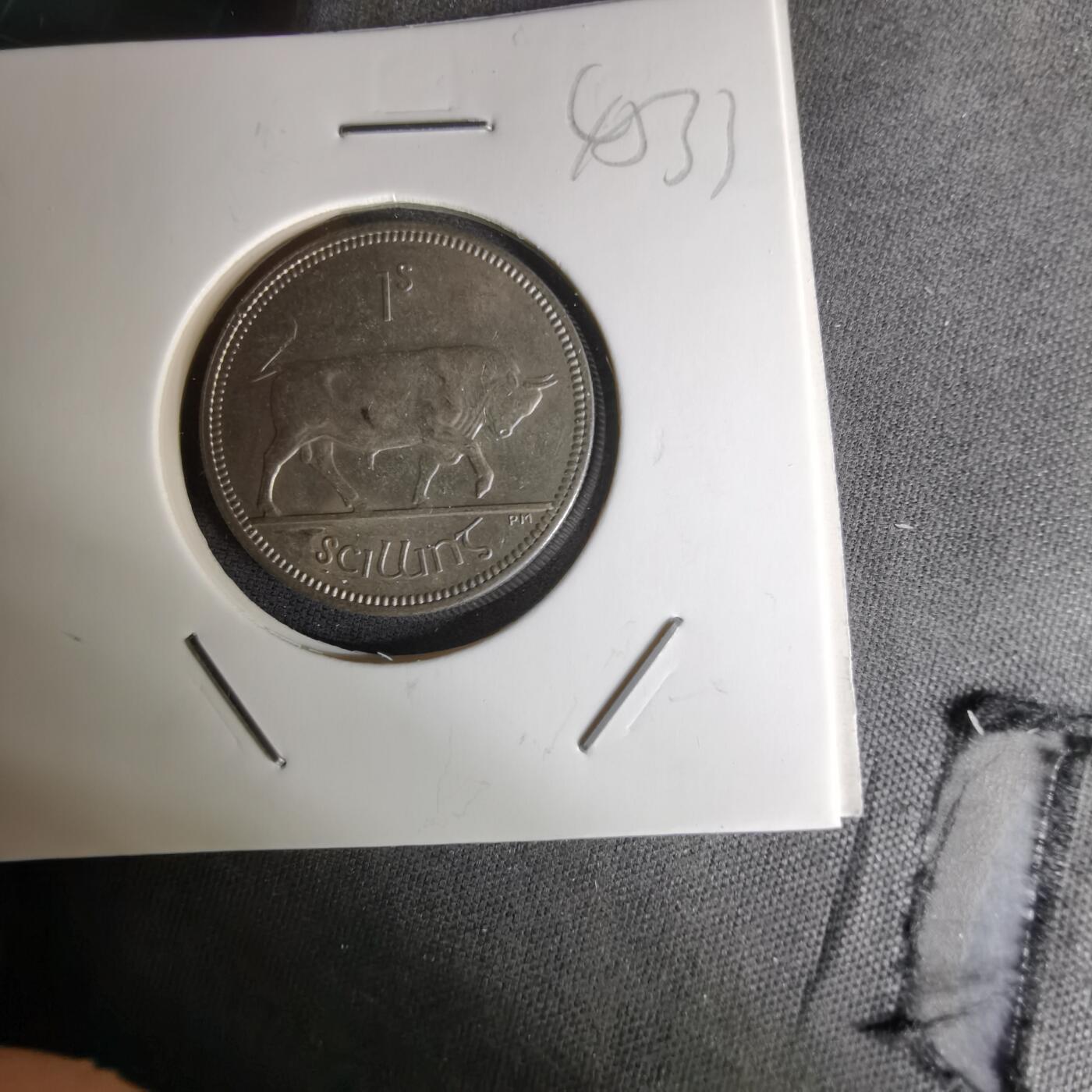 沼泽如烟--第1045场 爱尔兰1968年1先令