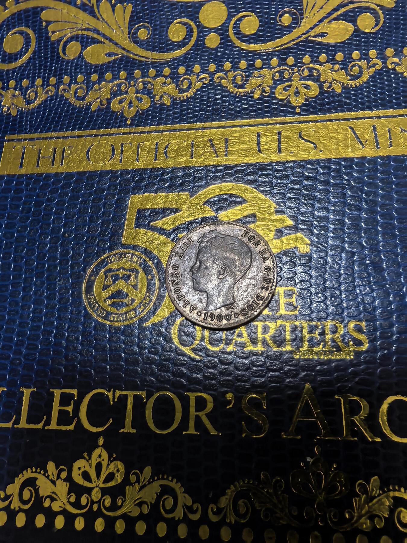 长老汇马年精选第十六场拍卖 1900西班牙阿方索十三世50分银币，2.5克835银