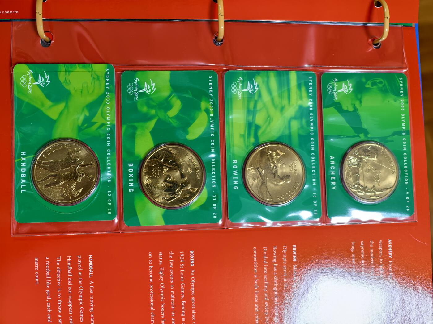 澳洲悉尼2000年奧運會紀念章