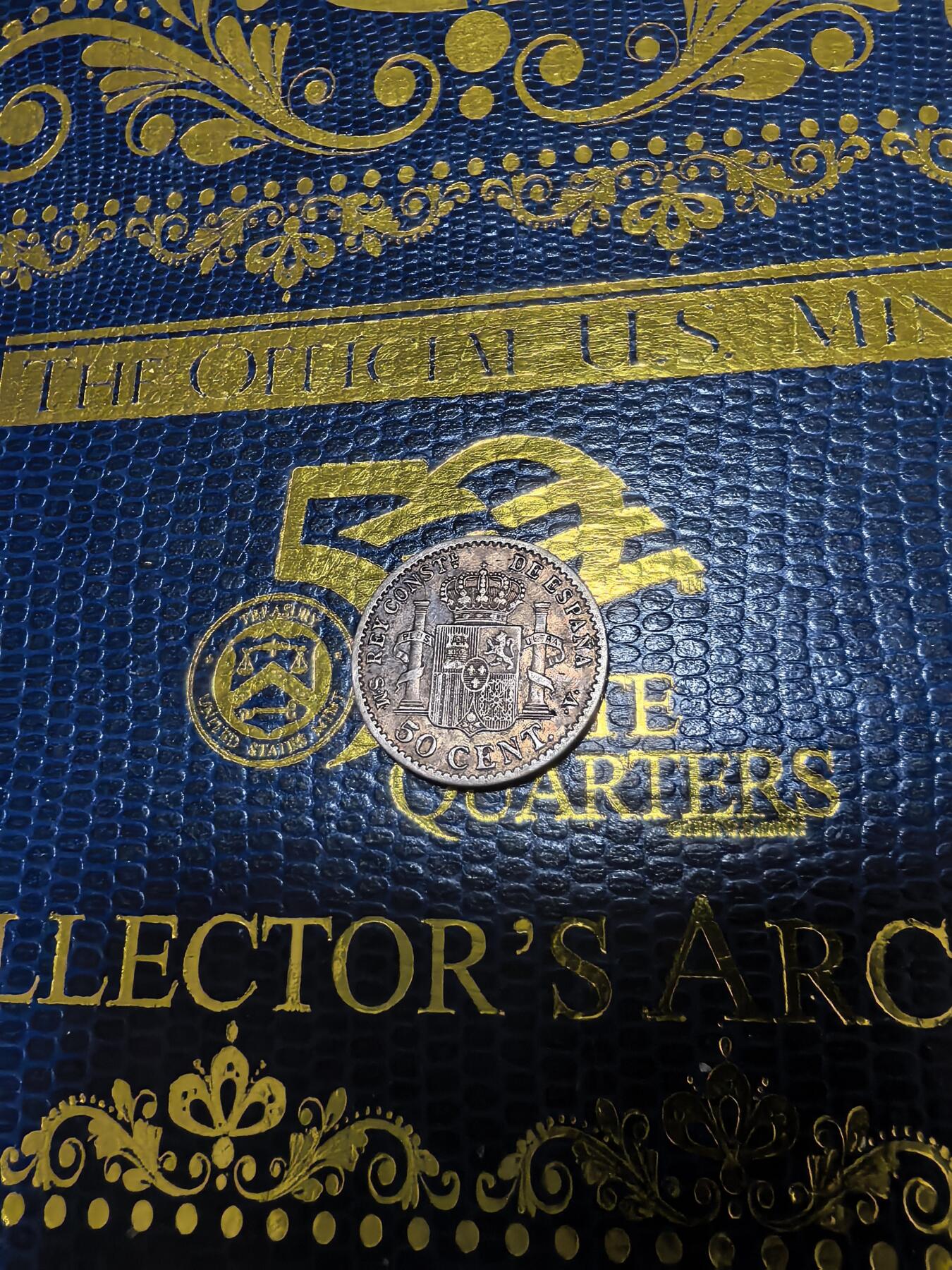 长老汇马年精选第十六场拍卖 1904西班牙阿方索十三世50分银币，2.5克835银（5）