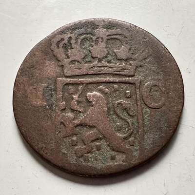 🌹外币初藏🌹🐯2026年第38场   每周二四六晚8️⃣点 世界钱币 - 荷属东印度 1838年J版 1分铜币