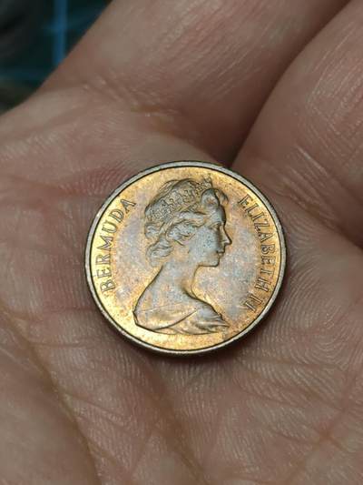 2026年第四十一场(总第二百一十场）外国好品散币场(免佣金) - 百慕大群岛🇧🇲1973年1分(伊丽莎白二世中年花冠)