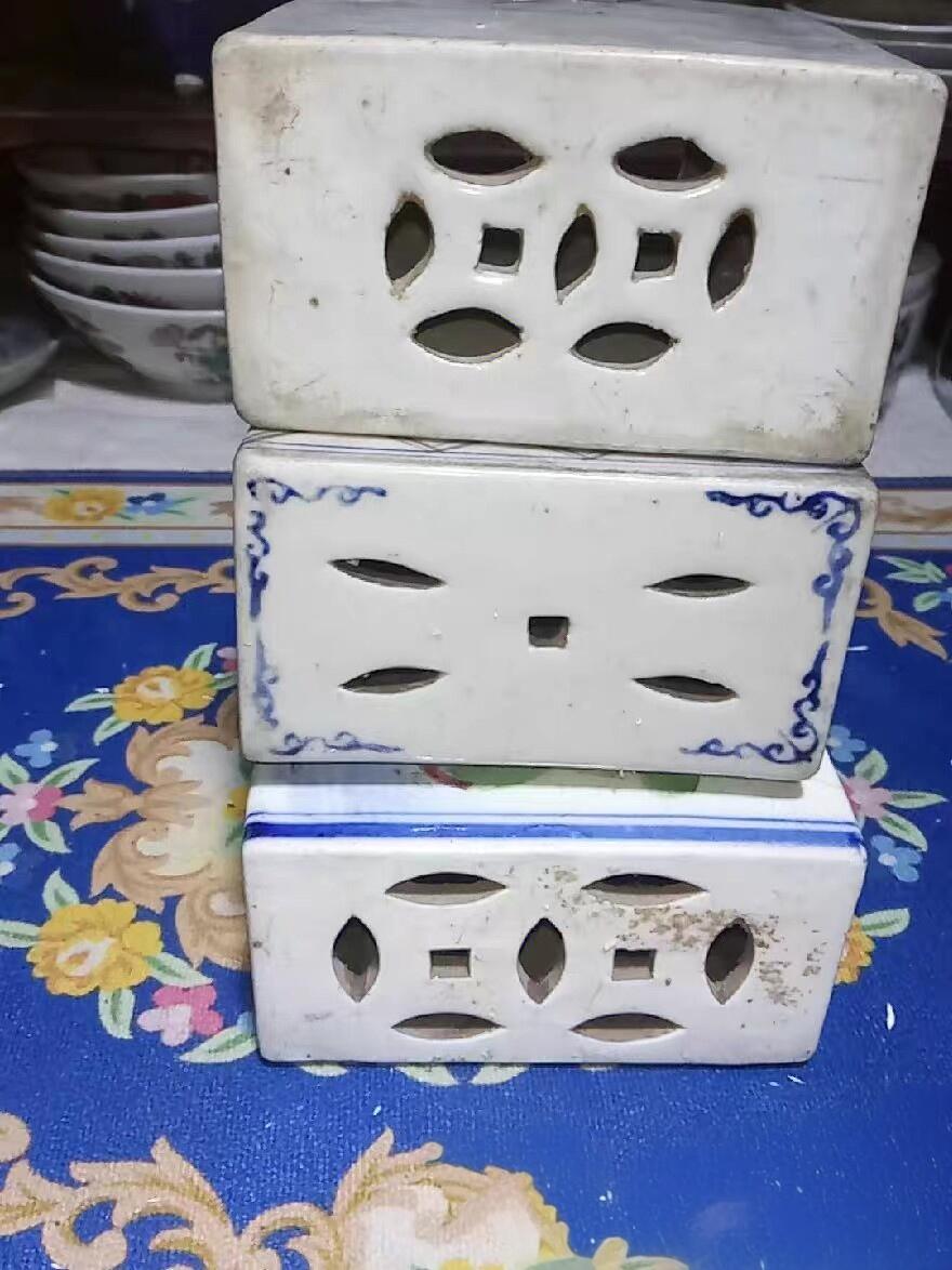 民国时期脉枕三个