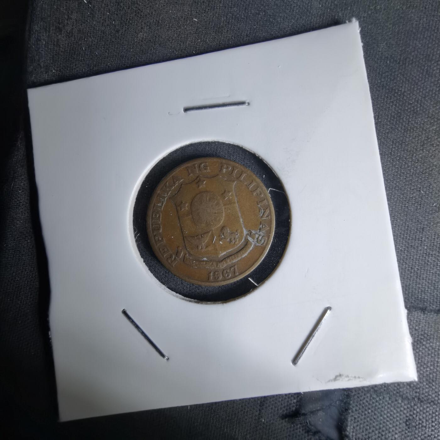 沼泽如烟--第1045场 菲律宾1967年五分